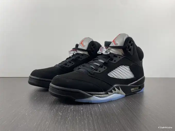 Jordan Metallic Black 845035-003 Retro 5 (2016) 0621